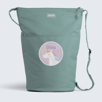 Personalised Unicorn Design Kids Swim Bag, 8 of 10