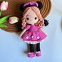 Handmade Crochet Doll, Toys For Kids, thumbnail 10 of 12