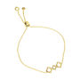 Baori Silhouette Bracelet Gold Vermeil, thumbnail 1 of 2