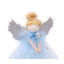 Blue Snow Fairy Light Up Angel Decoration Tree Topper, thumbnail 6 of 7