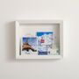 Personalised Three Globe Travel Memory Frame, thumbnail 5 of 10