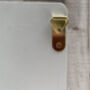 White Wooden Key Box Numbered Wall Hanging Key Holder, thumbnail 6 of 9