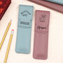 Personalised Children’s Leather Pencil Case Set, thumbnail 1 of 7