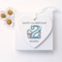 2nd Birthday Gift, Personalised Keepsake, Baby Keepsake, thumbnail 2 of 2