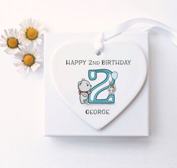 2nd Birthday Gift, Personalised Keepsake, Baby Keepsake, 2 of 2