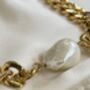 'Maharlika' Noble Baroque Pendant Necklace, thumbnail 3 of 12