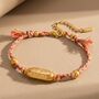 Lucky Friendship 18k Gold Plated Waterproof Bracelet, thumbnail 2 of 4