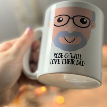 Personalised Mini Me Mug Lookalike Gift For Him, 9 of 10