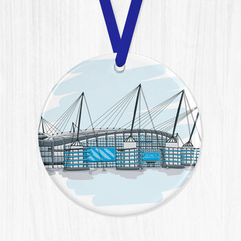 Personalised Manchester City Ornament, 3 of 4