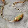 Courage Enamel And Chunky Chain Necklace, thumbnail 8 of 10