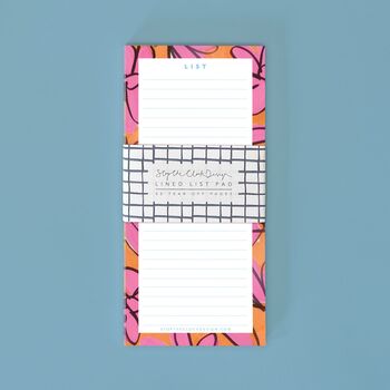 Patterned List Pad, 4 of 11