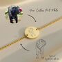 Custom Dog Memorial Bracelet, thumbnail 2 of 8
