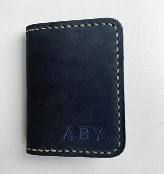 Personalised Sustainable Gift, Genuine Leather Wallet, 4 of 10