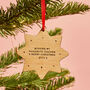 Personalised Star Teacher Christmas Bauble, thumbnail 2 of 4
