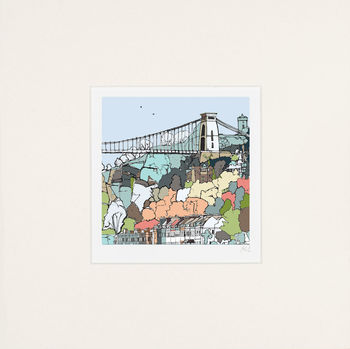 Bristol Clifton Suspension Bridge Signed, Limited Print, 2 of 5