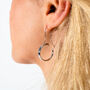 Hook Luna Dangle Earrings Goddess Moon Jewellery, thumbnail 1 of 9