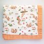 Four Layer Woodland Bamboo Blanket, thumbnail 2 of 4