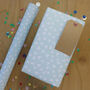 Gift Wrap Love Heart Design Pack Of Two With Tags, thumbnail 2 of 2