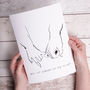 'You Will Forever Be My Always' Wedding Print, thumbnail 4 of 4