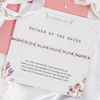 Mother Of The Bride Bracelet Gift, 2 of 6