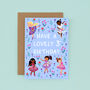 Any Age Ballerina Birthday Card, Girls Age Birthday Card, Dance, thumbnail 3 of 9