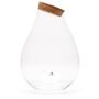Large Teardrop Glass Container | H: 37 Cm, thumbnail 4 of 5