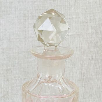 Vintage Decorative Cut Glass Crystal Perfume Bottle ~ 35, 6 of 8