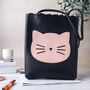 Personalised Cat Bag In Black, thumbnail 3 of 8