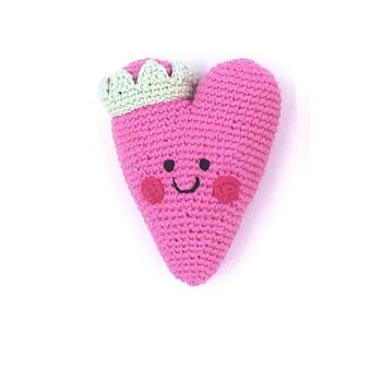 Handmade Heart Pink Fair Trade Toy, 3 of 4