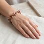 Handmade Twisted Copper Cuff Bracelet, thumbnail 2 of 7