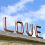 Copper 'Love' Letters, thumbnail 1 of 4