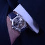 Handmade Bespoke Sterling Silver Octavo Watch, thumbnail 1 of 12