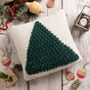 Oh Christmas Tree Cushion Intermediate Crochet Kit, thumbnail 6 of 10