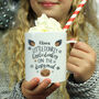 Personalised Christmas Donkey Mug For Kids, thumbnail 1 of 3