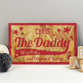 Personalised 'The Daddy' Fathers Day Keepsake, 8 of 10