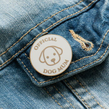 Official Dog Mum Enamel Pin, 8 of 12