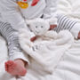 Personalised Super Soft Lamb Comforter, thumbnail 2 of 9