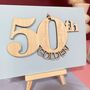 Personalised Golden Wedding Anniversary, thumbnail 5 of 8