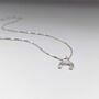 Sterling Silver Horseshoe Necklace, thumbnail 1 of 7