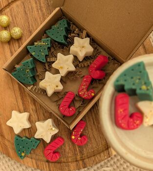 Festive Christmas Wax Melt Selection Gift For Christmas, 3 of 9