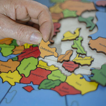 British Isles Counties And Sea Areas Puzzle, 3 of 8