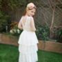 Aphrodite ~ Ivory Lace Dres ~ Flower Girl|Party Dress, thumbnail 4 of 4