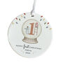Personalised Baby’s First Christmas Gift Ceramic Ornament, thumbnail 7 of 7