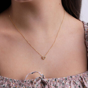 Sterling Silver Auntie Necklace, 3 of 4