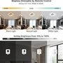 LED Ceiling Lights, Modern Dimmable Light With Remote, thumbnail 10 of 12