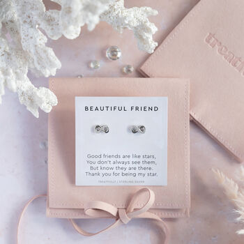 Friend Earring Studs, 2 of 7