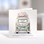 Camper Van Wedding Card Personalised, thumbnail 5 of 5