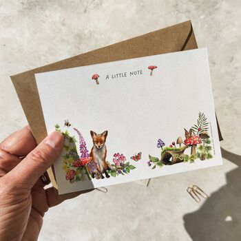 Woodland Animals Notelets Gift Set, 4 of 10