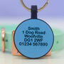 Silent Dog Name Tag Illustrated Silicone Personalised, thumbnail 9 of 10