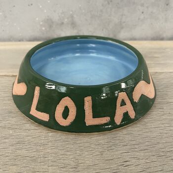 Handmade Personalisable Pet Bowl, 9 of 12